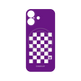 プレミアムパネル with MagSafe［ Racing checkered flag Purple - レーシングチェッカーフラッグ パープル ］