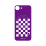 プレミアムパネル with MagSafe［ Racing checkered flag Purple - レーシングチェッカーフラッグ パープル ］