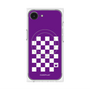 プレミアムパネル with MagSafe［ Racing checkered flag Purple - レーシングチェッカーフラッグ パープル ］