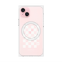 プレミアムパネル with MagSafe［ Racing checkered flag White - レーシングチェッカーフラッグ ホワイト ］