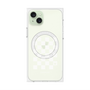 プレミアムパネル with MagSafe［ Racing checkered flag White - レーシングチェッカーフラッグ ホワイト ］