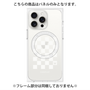 プレミアムパネル with MagSafe［ Racing checkered flag White - レーシングチェッカーフラッグ ホワイト ］