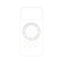 プレミアムパネル with MagSafe［ Racing checkered flag White - レーシングチェッカーフラッグ ホワイト ］
