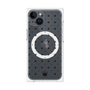 プレミアムパネル with MagSafe［ CASEPLAY Crown dots Black - ケースプレイ・クラウン・ドッツ ブラック ］