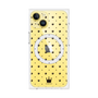 プレミアムパネル with MagSafe［ CASEPLAY Crown dots Black - ケースプレイ・クラウン・ドッツ ブラック ］