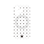 プレミアムパネル with MagSafe［ CASEPLAY Crown dots Black - ケースプレイ・クラウン・ドッツ ブラック ］