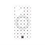 プレミアムパネル with MagSafe［ CASEPLAY Crown dots Black - ケースプレイ・クラウン・ドッツ ブラック ］