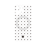 プレミアムパネル with MagSafe［ CASEPLAY Crown dots Black - ケースプレイ・クラウン・ドッツ ブラック ］