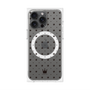 プレミアムパネル with MagSafe［ CASEPLAY Crown dots Black - ケースプレイ・クラウン・ドッツ ブラック ］