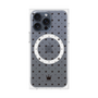 プレミアムパネル with MagSafe［ CASEPLAY Crown dots Black - ケースプレイ・クラウン・ドッツ ブラック ］