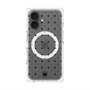 プレミアムパネル with MagSafe［ CASEPLAY Crown dots Black - ケースプレイ・クラウン・ドッツ ブラック ］