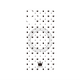 プレミアムパネル with MagSafe［ CASEPLAY Crown dots Black - ケースプレイ・クラウン・ドッツ ブラック ］