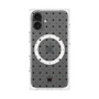 プレミアムパネル with MagSafe［ CASEPLAY Crown dots Black - ケースプレイ・クラウン・ドッツ ブラック ］
