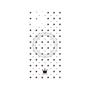 プレミアムパネル with MagSafe［ CASEPLAY Crown dots Black - ケースプレイ・クラウン・ドッツ ブラック ］