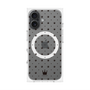 プレミアムパネル with MagSafe［ CASEPLAY Crown dots Black - ケースプレイ・クラウン・ドッツ ブラック ］