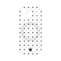 プレミアムパネル with MagSafe［ CASEPLAY Crown dots Black - ケースプレイ・クラウン・ドッツ ブラック ］