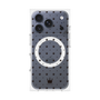 プレミアムパネル with MagSafe［ CASEPLAY Crown dots Black - ケースプレイ・クラウン・ドッツ ブラック ］