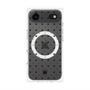プレミアムパネル with MagSafe［ CASEPLAY Crown dots Black - ケースプレイ・クラウン・ドッツ ブラック ］