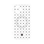プレミアムパネル with MagSafe［ CASEPLAY Crown dots Black - ケースプレイ・クラウン・ドッツ ブラック ］