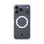 プレミアムパネル with MagSafe［ CASEPLAY Crown dots Black - ケースプレイ・クラウン・ドッツ ブラック ］