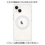 プレミアムパネル with MagSafe［ CASEPLAY Crown dots White - ケースプレイ・クラウン・ドッツ ホワイト ］