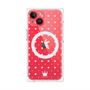 プレミアムパネル with MagSafe［ CASEPLAY Crown dots White - ケースプレイ・クラウン・ドッツ ホワイト ］