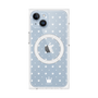 プレミアムパネル with MagSafe［ CASEPLAY Crown dots White - ケースプレイ・クラウン・ドッツ ホワイト ］
