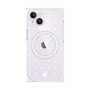 プレミアムパネル with MagSafe［ CASEPLAY Crown dots White - ケースプレイ・クラウン・ドッツ ホワイト ］