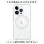 プレミアムパネル with MagSafe［ CASEPLAY Crown dots White - ケースプレイ・クラウン・ドッツ ホワイト ］