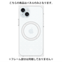 プレミアムパネル with MagSafe［ CASEPLAY Crown dots White - ケースプレイ・クラウン・ドッツ ホワイト ］