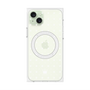 プレミアムパネル with MagSafe［ CASEPLAY Crown dots White - ケースプレイ・クラウン・ドッツ ホワイト ］