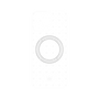 プレミアムパネル with MagSafe［ CASEPLAY Crown dots White - ケースプレイ・クラウン・ドッツ ホワイト ］