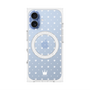 プレミアムパネル with MagSafe［ CASEPLAY Crown dots White - ケースプレイ・クラウン・ドッツ ホワイト ］