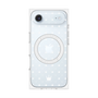 プレミアムパネル with MagSafe［ CASEPLAY Crown dots White - ケースプレイ・クラウン・ドッツ ホワイト ］