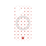 プレミアムパネル with MagSafe［ CASEPLAY Crown dots Red - ケースプレイ・クラウン・ドッツ レッド ］