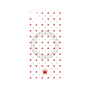 プレミアムパネル with MagSafe［ CASEPLAY Crown dots Red - ケースプレイ・クラウン・ドッツ レッド ］