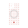 プレミアムパネル with MagSafe［ CASEPLAY Crown dots Red - ケースプレイ・クラウン・ドッツ レッド ］