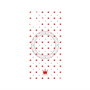 プレミアムパネル with MagSafe［ CASEPLAY Crown dots Red - ケースプレイ・クラウン・ドッツ レッド ］