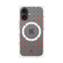 プレミアムパネル with MagSafe［ CASEPLAY Crown dots Red - ケースプレイ・クラウン・ドッツ レッド ］