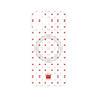 プレミアムパネル with MagSafe［ CASEPLAY Crown dots Red - ケースプレイ・クラウン・ドッツ レッド ］