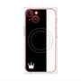 プレミアムパネル with MagSafe［ CASEPLAY Bi-Colors Black & White - ケースプレイ・バイカラー ブラック＆ホワイト ］