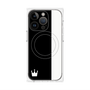 プレミアムパネル with MagSafe［ CASEPLAY Bi-Colors Black & White - ケースプレイ・バイカラー ブラック＆ホワイト ］