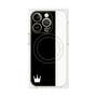 プレミアムパネル with MagSafe［ CASEPLAY Bi-Colors Black & White - ケースプレイ・バイカラー ブラック＆ホワイト ］