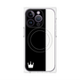 プレミアムパネル with MagSafe［ CASEPLAY Bi-Colors Black & White - ケースプレイ・バイカラー ブラック＆ホワイト ］