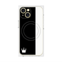 プレミアムパネル with MagSafe［ CASEPLAY Bi-Colors Black & White - ケースプレイ・バイカラー ブラック＆ホワイト ］