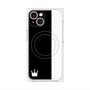 プレミアムパネル with MagSafe［ CASEPLAY Bi-Colors Black & White - ケースプレイ・バイカラー ブラック＆ホワイト ］