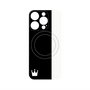 プレミアムパネル with MagSafe［ CASEPLAY Bi-Colors Black & White - ケースプレイ・バイカラー ブラック＆ホワイト ］