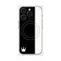 プレミアムパネル with MagSafe［ CASEPLAY Bi-Colors Black & White - ケースプレイ・バイカラー ブラック＆ホワイト ］