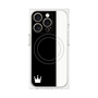 プレミアムパネル with MagSafe［ CASEPLAY Bi-Colors Black & White - ケースプレイ・バイカラー ブラック＆ホワイト ］
