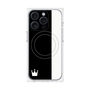 プレミアムパネル with MagSafe［ CASEPLAY Bi-Colors Black & White - ケースプレイ・バイカラー ブラック＆ホワイト ］